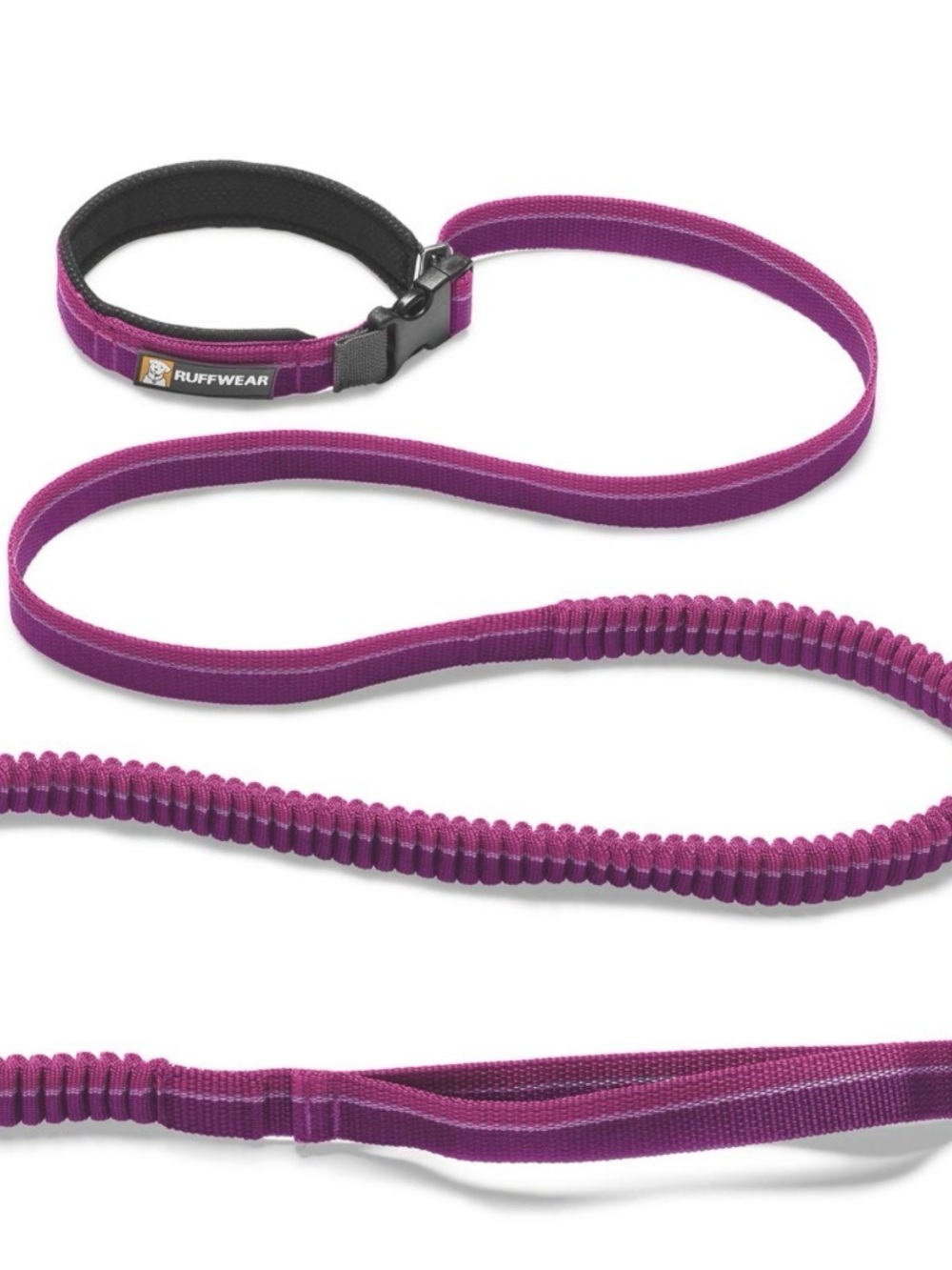 Ruffwear Roamer Dog Leash-Purple Dusk-Adjustable Length: 7.3-11 ft